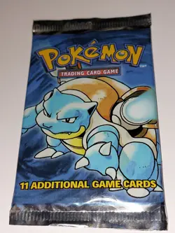Pokemon Booster Pack, Sealed Vintage Pokemon Cards 1999 Nintendo - Image 1