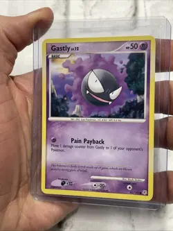 Pokemon TCG Diamond & Pearl Card | Gastly Lv. 12 82/130 Common LP+ 2007 Pokemon - Image 2