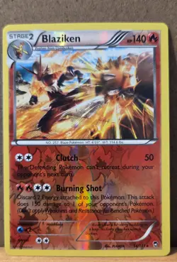 Blaziken Furious Fists 14/111 Rare Reverse Holo NM - ungraded Pokemon Card - Image 1