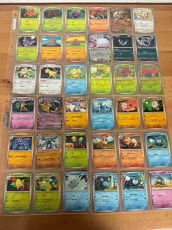 Pokemon SV 151 Complete Base Set 165/165 with all 12 EX & Holo Cards - NM - Image 3