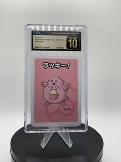 CGC 10 PRISTINE Chansey Old Maid 2019 Japanese Pokemon Card - Image 1