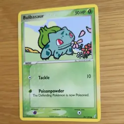 BULBASAUR 45/100 POKEMON CARD (EX CRYSTAL GUARDIANS SET) - Image 4