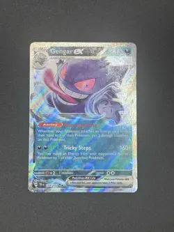 Pokemon Gengar EX TCG Temporal Forces Double Rare Card 104/162 NM/M Condition - Image 1