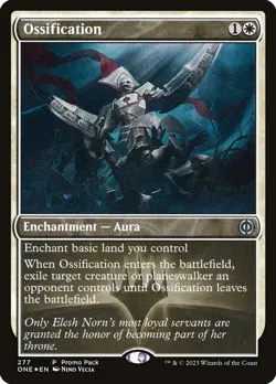 1x Ossification (FOIL PROMO) - NM - See Pic for Set - SPARROW MAGIC - Image 1