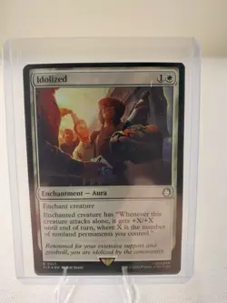 MTG Magic the Gathering Idolized (foil) Universes Beyond: Fallout (#0017) NM - Image 1