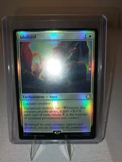 MTG Magic the Gathering Idolized (foil) Universes Beyond: Fallout (#0017) NM - Image 2