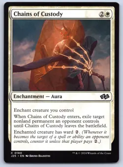Chains of Custody - Foundations Jumpstart - MTG - Near Mint - Image 1
