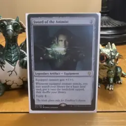 Magic: The Gathering Sword of the Animist Commander 227/309 Regular English - Image 1