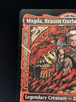Magda, Brazen Outlaw #312 (Showcase) Kaldheim • Regular MTG - Image 2
