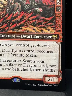 Magda, Brazen Outlaw #312 (Showcase) Kaldheim • Regular MTG - Image 4