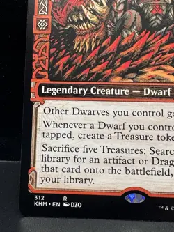 Magda, Brazen Outlaw #312 (Showcase) Kaldheim • Regular MTG - Image 5