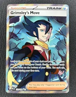 Grimsley's Move 120/94 Ultra Rare Full Art Phantasmal Flames Pokemon TCG English - Image 1