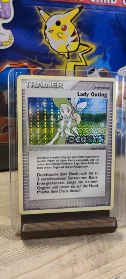 Lady Outing 87/107 Holo Stamped ex Deoxys Pokemon Karte Deutsch 🇩🇪 NM - Image 1