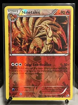 Ninetales 21/113 Legendary Treasures Reverse Holo Pokemon TCG - Image 1