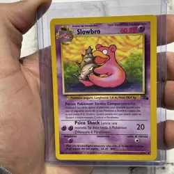 Pokemon TCG Slowbro 43/62 Pokemon Fossil Uncommon Pokemon NM/MT Italian Vintage - Image 1