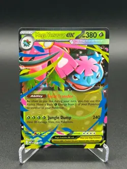 Pokemon TCG Mega Venusaur ex 13 Promo Mega Evolution Near Mint - Image 1
