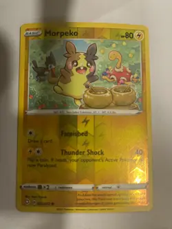 Morpeko - 035/072 Shining Fates Pokemon Reverse Holo Foil Rare - Image 1