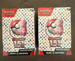 Pokemon 151 Scarlet & Violet Booster Bundle Box X2 Brand New Sealed - Image 1