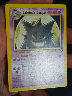 Sabrina’s Gengar 29/132 Pokemon Gym Challenge Rare MP - Image 4
