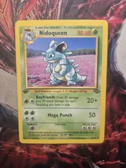Pokemon TCG 1st Edition Nidoqueen 23/64 Jungle Rare WOTC MP - Image 1