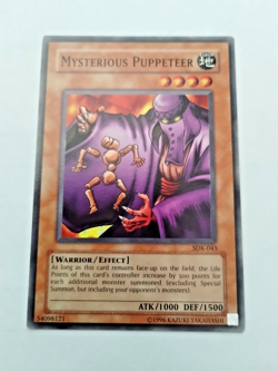 YuGiOh Mysterious Puppeteer Starter Deck Kaiba SDK-043 Unlim. Com.- Uncirculated - Image 1