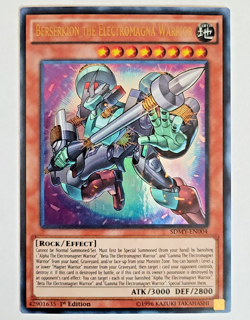 Berserkion the Electromagna Warrior SDMY-EN004 Near Mint 1st Edition Yu-Gi-Oh! - Image 1