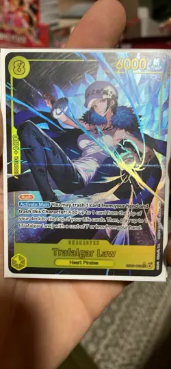 Trafalgar Law (Alternate Art) EB03-062 Extra Booster: One Piece Heroines Edition - Image 1