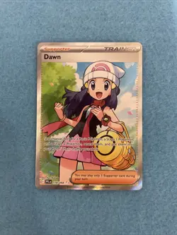 Dawn 118/094 Ultra Rare Full Art NM Pokemon Card Phantasmal Flames 2025 English - Image 1