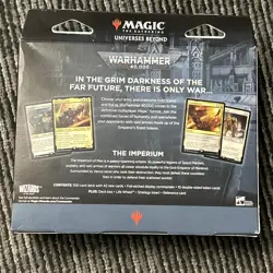 NEW Magic The Gathering Warhammer 40k Forces Of The Imperium Commander Deck MTG - Image 4