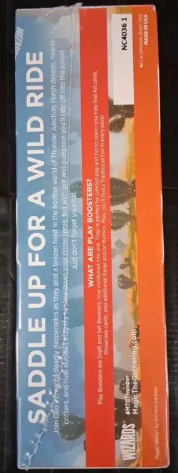 Magic The Gathering Outlaws of Thunder Junction Play Boosters Box Factory Sealed - Image 5