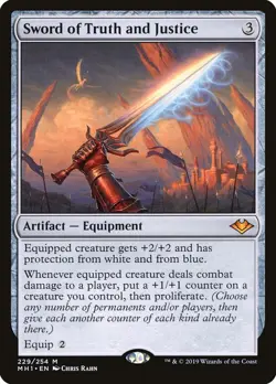 MTG Sword of Truth and Justice - 229 / English / Near Mint - Image 1