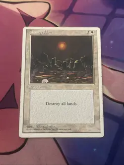 Armageddon x1 MTG Fourth 4th Edition 1x Magic Good - Image 1