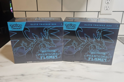 Set of 2 - Pokemon TCG - Mega Evolution Phantasmal Flames Elite Trainer Box ETB - Image 1