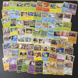 Joblot Of Pokemon Cards Bundle Mixed Sets And Conditions TCG - Image 1