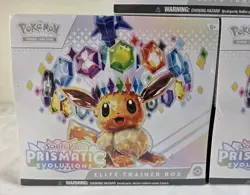 Lot of 3x ➡ Prismatic Evolutions ETB Pokemon TCG SV8.5 Elite Trainer Box Sealed - Image 3