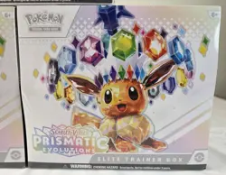 Lot of 3x ➡ Prismatic Evolutions ETB Pokemon TCG SV8.5 Elite Trainer Box Sealed - Image 4