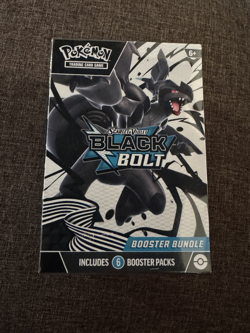 SEALED pokemon booster bundle Black Bolt 6 packs BRAND NEW ! - Image 1