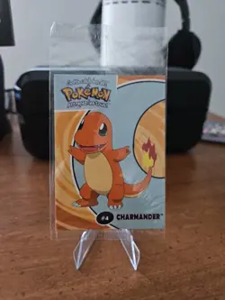 Danone Pokemon Stadium Tip 1 Charmander SEALED - Image 1