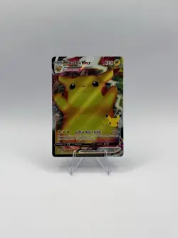 Pokemon TCG 25th Celebrations Pikachu Vmax Black Star Promo NM Mint Holo - Image 1