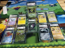 Pokemon TCG Lot Of 10 Cgc Graded Slabs - Image 1
