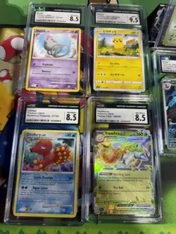 Pokemon TCG Lot Of 10 Cgc Graded Slabs - Image 4