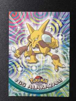 Topps Abra Kadabra Alakazam Evolution Line Topps Non Holo 63 64 65 Black Label - Image 5