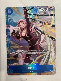 Hina (Alternate Art) EB03-025 Extra Booster: One Piece Heroines Edition Foil - Image 1