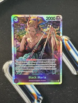 One Piece Two Legends Black Maria Super Rare OP08-074 - Image 1