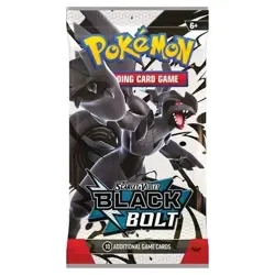 Pokemon SV Black Bolt Booster Pack - 10 Cards Pack - SEALED - Image 2