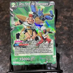 Ginyu Force the Showstoppers EX14-03 Foil Dragon Ball Super Card Game | NM - Image 1