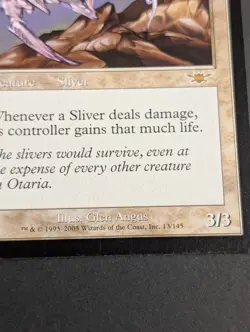 MTG Card - 1x Essence Sliver - Legions - NM/LP - Vintage - Magic The Gathering - Image 4