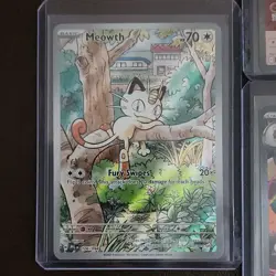 Pokemon TCG 5 Card Lot Meowth, Mega Lucario EX, Mega Lopunny EX, Lucario VSTAR - Image 2