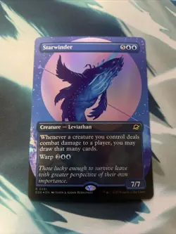 Starwinder Borderless Edge of Eternities Card Foil Magic LP - Image 1