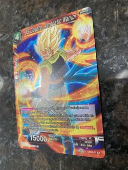 SS Gogeta Acrobatic Warrior EX04-01 Foil Dragon Ball Super Card Game | NM - Image 2